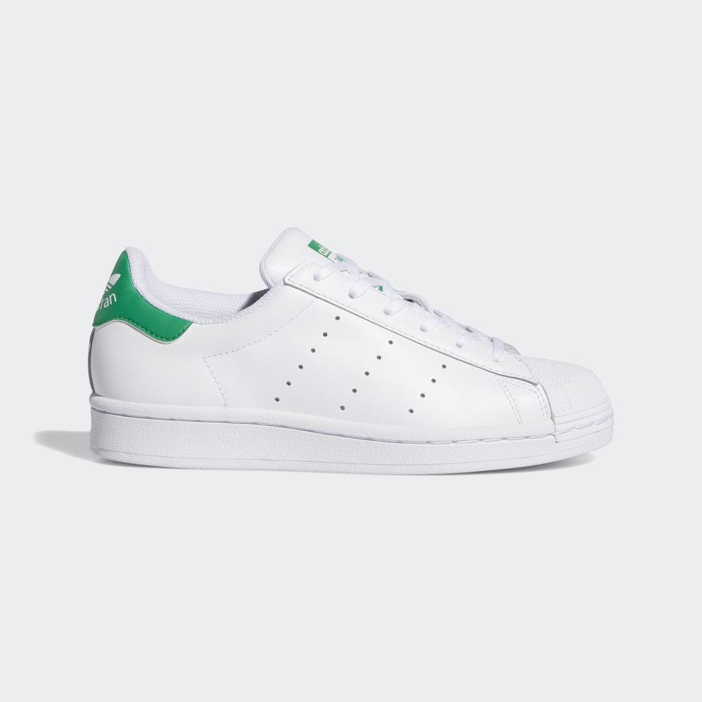 Originals Adidas Superstar Stan Smith Baieti Romania - Albi/Verzi FX1014